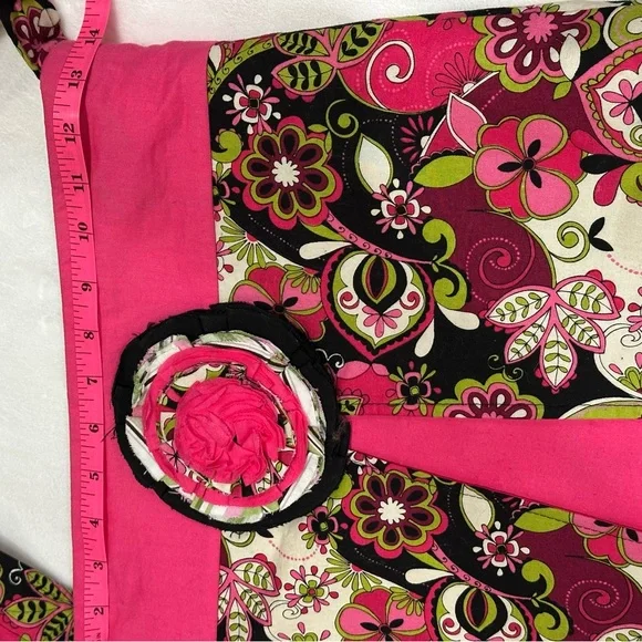 Beautiful Hand Crafted Floral Pink Shoulder Bag - Picture 10 of 11